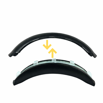 Комплект ремонта оголовья для Bose QC45 / QC SE / QC35 II подушка + клипсы (ремкомплект)