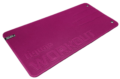 Mata do ćwiczeń Tiguar Workout 100 x 50 cm Śliwkowa TI-WOM001S (5902860490012)