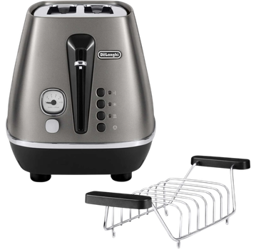 Тостер Delonghi CTIN2103.TB Титаново-чорний