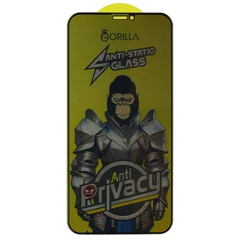 Защитное стекло Антишпион Gorilla для Apple iPhone 11 Full Glue
