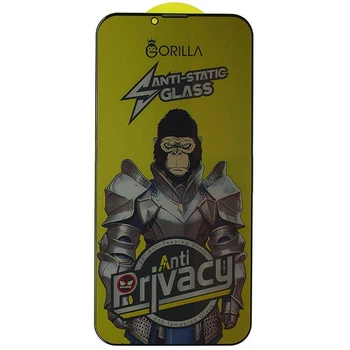 Защитное стекло Антишпион Gorilla для Apple iPhone 13 Pro Max Full Glue