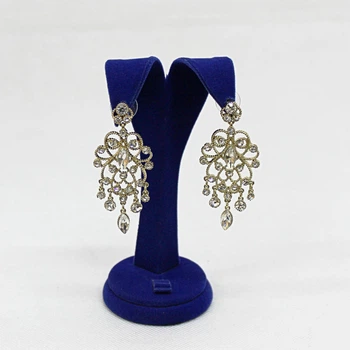 Сережки вечірні солотисті BLAGOY-ART- RH62302-2