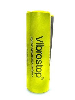 Звукоизоляционная мембрана Vibrostop под стяжку пола 1200х12500х10мм, 15кв.м/рулон
