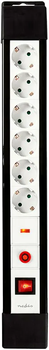 Udzielacz Nedis Extension 6 gniazd typu F (CEE 7/7) 3 m Black (EXS630SPF1PRO)