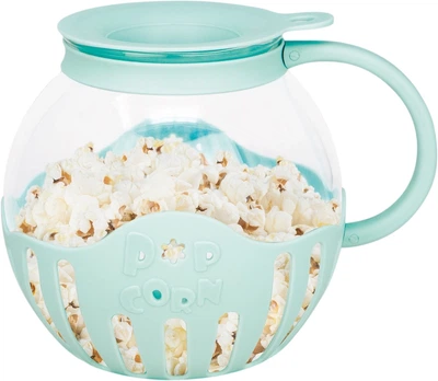 Pojemnik na popcorn Jocca do kuchenki mikrofalowej Turkusowy (8435253584083)