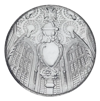 Монета Гибралтар 10 пенсов 2023 UNC Коронация Чарльза (Карла) III