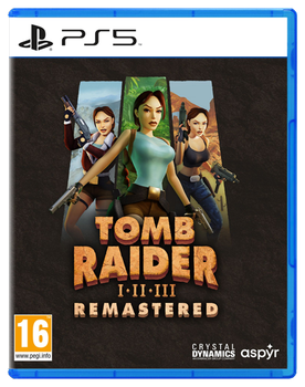 Игра Sony PlayStation 5 Tomb Raider I-III Remastered Starring Lara Croft Английская Версия