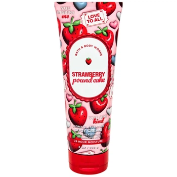 Парфумований крем для тіла Bath & Body Works Strawberry Pound Cake Body Cream 226 г