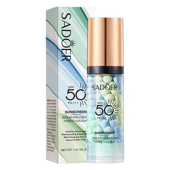 База под макияж SADOER Fresh Three Block Blocking Cream SPF50+ PA+++ 40 г