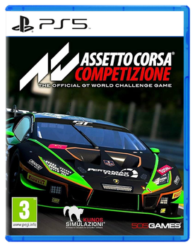 Игра Sony PlayStation 5 Assetto Corsa Competizione Русские Субтитры