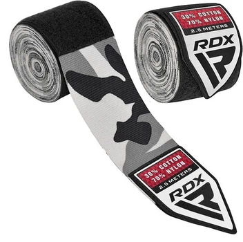 Бинты боксерские RDX Hand Wraps Kids 2.5 м (HWJ-CG) Grey