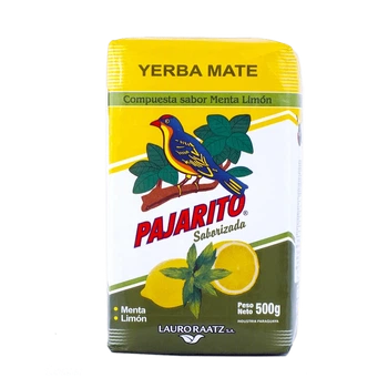 Чай мате Pajarito Menta Limon 500 г парагвайський мате з м’ятою та лимоном