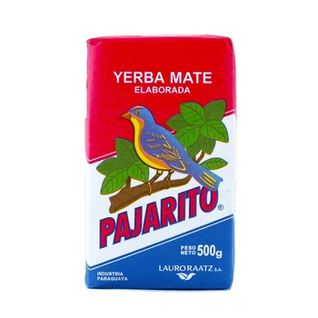 Чай мате Pajarito Elaborada Con Palo Tradicional 500 г класичний парагвайський мате з паличками
