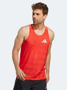 Спортивна майка Adizero Singlet Rhonex HZ0169 red XL