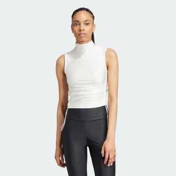 Майка Adidas Ruched 3-Stripes Originals IY9232 white M