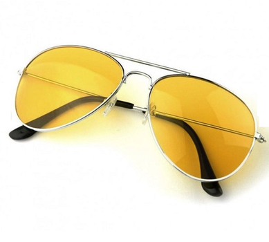 Очки ночного видения для водителей Night View Glasses Антибликовые желтые очки для вождения