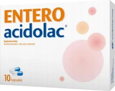 Пробіотик Polpharma Entero Acidolac 10 капсул (5903060017924)