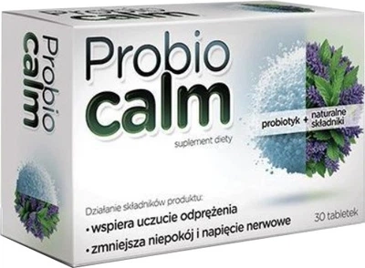 Symbiotyk Aflofarm Probiocalm 30 tabletek (5902802708625)