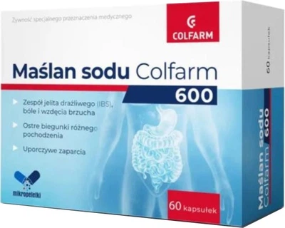 Probiotyk Colfarm 600 mg 60 kapsułek (5901130350360)