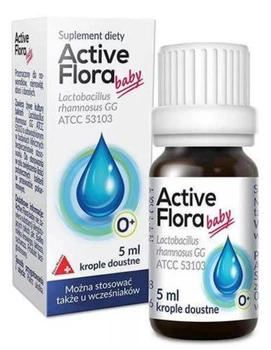 Пробіотик Alpen Pharma Active Flora Baby+ краплі 5 мл (7640176595677)