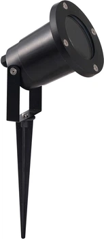 Светильник садово-парковый Eurolamp под лампу 1xGU10 IP54 черный