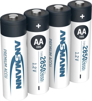 Акумулятор Ansmann NiMH AA/HR6 2850 mAh 1.2V 4 шт. (5035212)