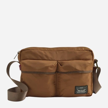 Сумка планшет через плечо Levi`s 955126121 Коричневая (1159858041)