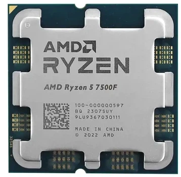 Процесор AMD Ryzen 5 7500F (100-000000597) 3.7(5.0)GHz 32MB sAM5 AM5 Tray