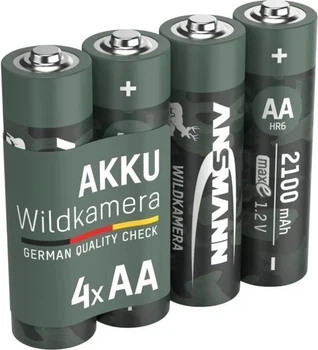 Акумулятор Ansmann NiMH AA/HR6 2100 mAh maxE 1.2V 4 шт. (1322-0026)
