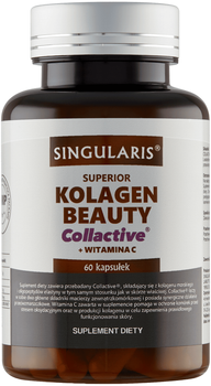 Suplement diety Singularis Kolagen Beauty Collactive + Witamina C 60 kapsułek (5907796631249)