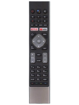 Голосовой пульт HTR-U27E для Android Smart TV Haier, Blaupunkt, Hisense, Liberton (Bluetooth + Google Assistant)