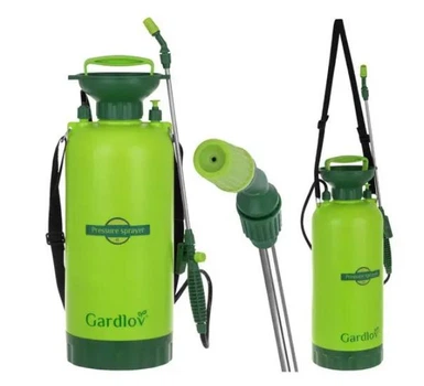 Обприскувач ручний садовий 8 л Gardlov 25430 високого тиску з плечовим ременем
