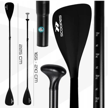 Складне весло Scoopes Blade 2в1 для SUP та каяка, регульоване 165–225 см