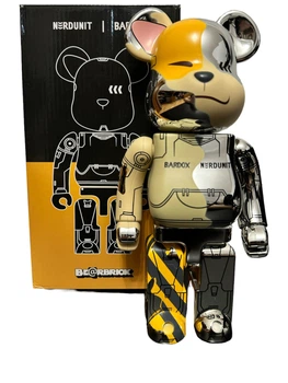 Статуетка Bearbrick NERDUNIT x BARDOX 400% 28 см