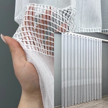 Тюль VR-Textil 2024т Жаккард Белый 400х270 см (42-1095)