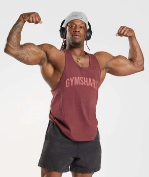 Майка мужская Gymshark 194804 3XL Бордо (2200005144572)