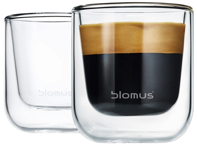 Zestaw szklanek do espresso Blomus Nero 2 x 80 ml (4008832636523)