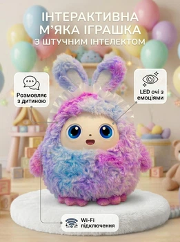 Игрушка с искусственным интеллектом Общение, Учеба, Игры. Друг с голосом и Wi-Fi