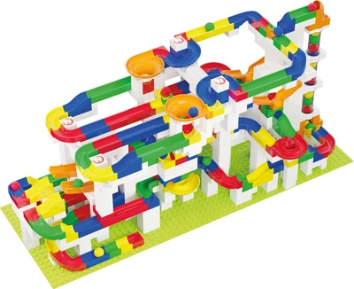 Klocki konstrukcyjne Hubelino Marble Run Mega Construction 585 elementów 2580565 (4250331420633)