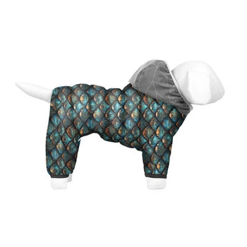 Комбінезон для собак WAUDOG Clothes малюнок Луска S40 В 58-61 см С 33-38 см