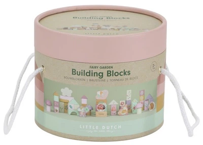 Klocki konstrukcyjne Little Dutch Fairy Garden FSC 50 elementów (LD7345) (8713291773455)