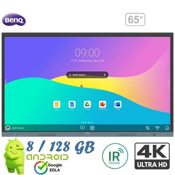 Інтерактивна панель BenQ RE6504 дисплей 65" Android 14 EDLA 8/128Gb