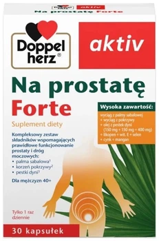 Kompleks na prostatę Queisser Pharma Doppelherz Aktiv Na Prostatę Forte 30 kapsułek (4009932577600)