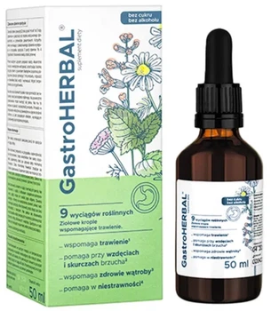 Kompleks ziołowy Ziotolek Gastroherbal 50 ml (5900558001830)