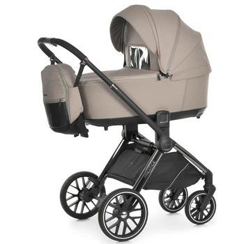 Детская коляска универсальная 2 в 1 El Camino PRESTIGE ME 1124-3 Taupe Beige