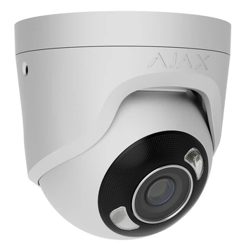 Провідна IP-камера Ajax TurretCam HL 8 Mp 4 mm Білий (12232)