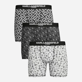 Набор трусов боксеров мужских Karl Lagerfeld 710307034 M 3 шт Разных цветов (1159858580)