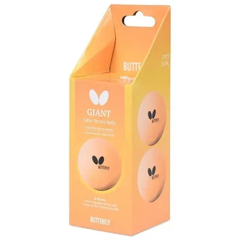Мячи для настольного тенниса Butterfly Giant Balls 2шт (7012790155)
