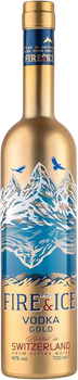 Водка Fire & Ice Gold 40% 0.7л
