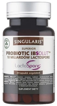 Пробіотик Singularis Superior IBS 10 mld Lactospore 30 капсул (5903263262596)